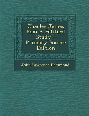 Book cover for Charles James Fox