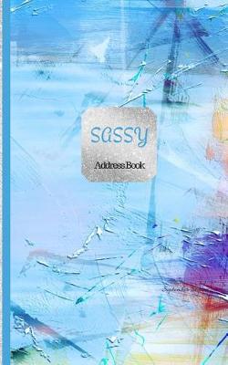 Cover of September Blooms Address Book - Sassy Paint