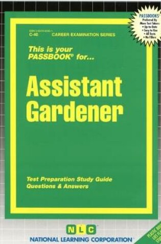 Cover of Assistant Gardener