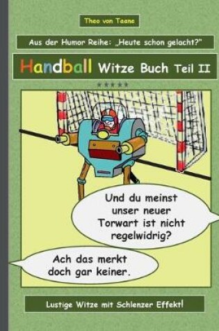 Cover of Handball Witze Buch - Teil II