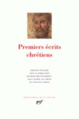 Cover of Premiers  ecrits chretiens