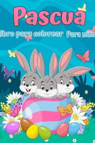 Cover of Libro para colorear de Pascua para niños