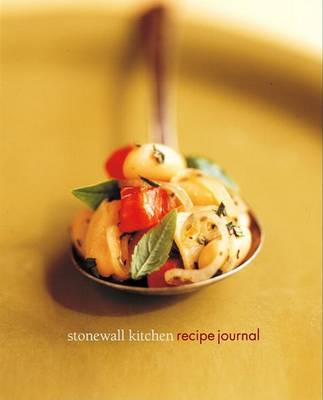 Book cover for Stonewall Kitchen Recipe Journal