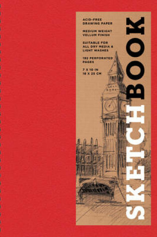 Cover of Sketchbook (Basic Medium Spiral Red)