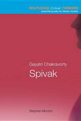 Book cover for Gayatri Chakravorty Spivak