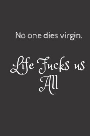 Cover of no one dies virgin, life fucks us all