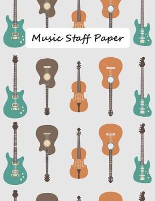 Book cover for Music Staff Paper