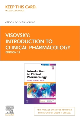 Book cover for Introduction to Clinical Pharmacology - Elsevier E-Book on Vitalsource (Retail Access Card)