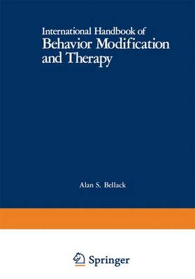 Book cover for International Handbook of Behavior Modification and Therapy