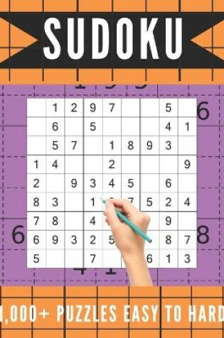 Cover of 1,000+ Sudoku Puzzles Easy to Hard