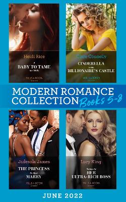 Book cover for Modern Romance June 2022 Books 5-8