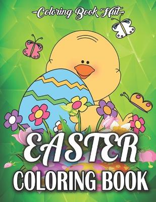 Book cover for Easter Coloring Book