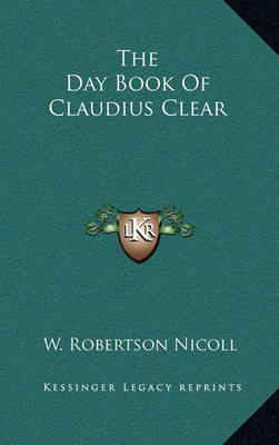 Book cover for The Day Book of Claudius Clear