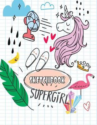 Book cover for SketchBook SuperGirl