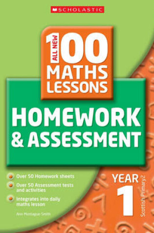 Cover of 100 Maths Homework and Assessment Activities for Year 1