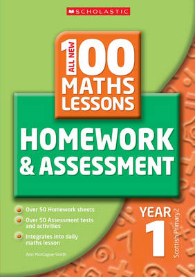 Cover of 100 Maths Homework and Assessment Activities for Year 1