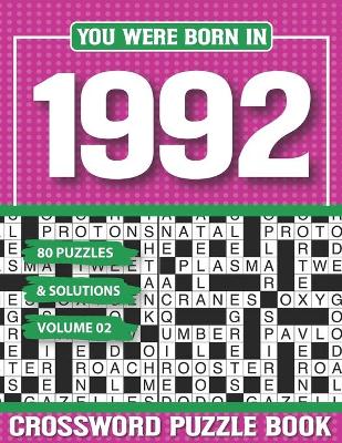 Cover of You Were Born In 1992 Crossword Puzzle Book