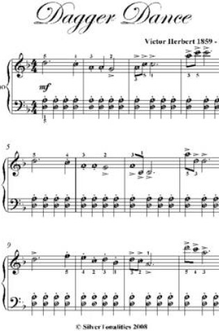 Cover of Dagger Dance Easy Piano Sheet Music