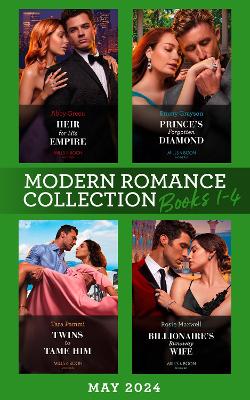 Book cover for Modern Romance May 2024 Books 1-4