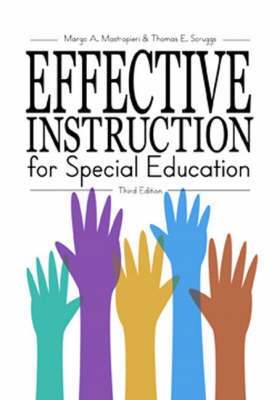 Book cover for Effective Instruction for Special Education