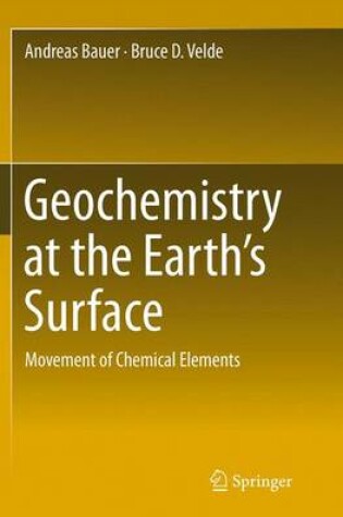 Cover of Geochemistry at the Earth’s Surface