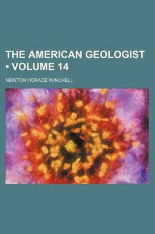 Cover of The American Geologist (Volume 14)