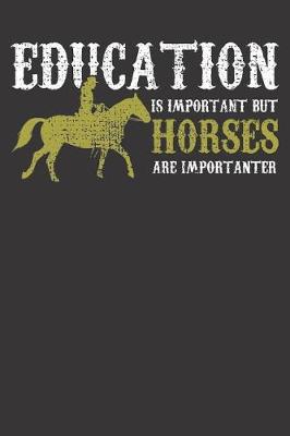 Book cover for Horses Notebook