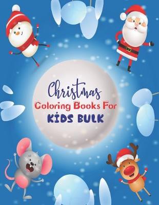 Book cover for Christmas Coloring Books For Kids Bulk