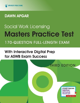 Book cover for Social Work Licensing Masters Practice Test