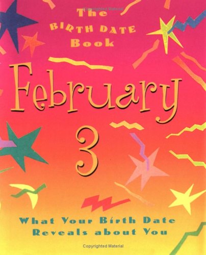 Cover of The Birth Date Book February 3