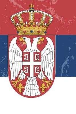 Book cover for Serbia Flag Journal