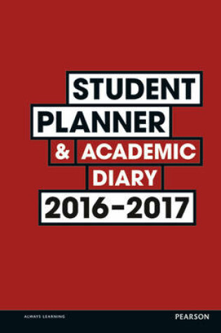 Cover of Student Planner and Academic Diary 2015-2016