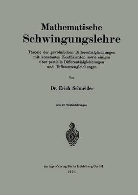 Book cover for Mathematische Schwingungslehre