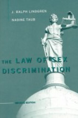 Cover of Law of Sex Discrimntn