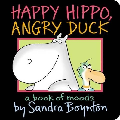 Book cover for Happy Hippo, Angry Duck