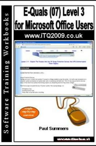 Cover of E-Quals (07) Level 3 for Microsoft Office Users