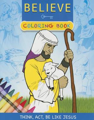 Cover of Believe Coloring Book