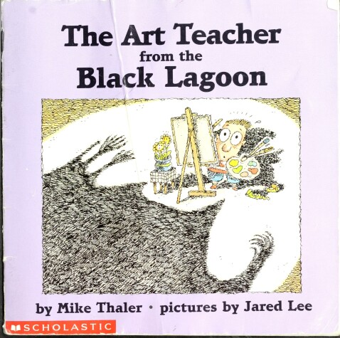 Book cover for The Art Teacher from the Black Lagoon