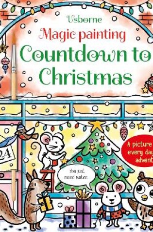 Cover of Magic Painting Countdown to Christmas