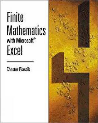 Cover of Finite Mathematics with Microsoft Excel