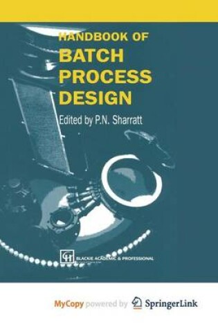 Cover of Handbook of Batch Process Design