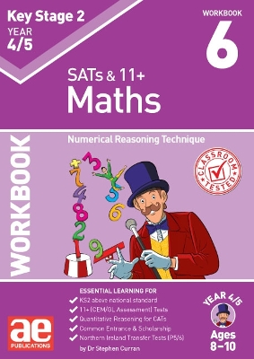 Book cover for KS2 Maths Year 4/5 Workbook 6