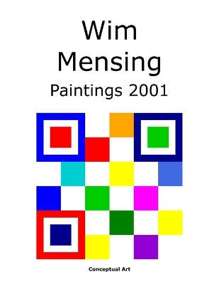 Book cover for Wim Mensing Paintings 2001