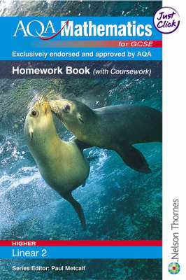 Book cover for AQA Mathematcs for GCSE