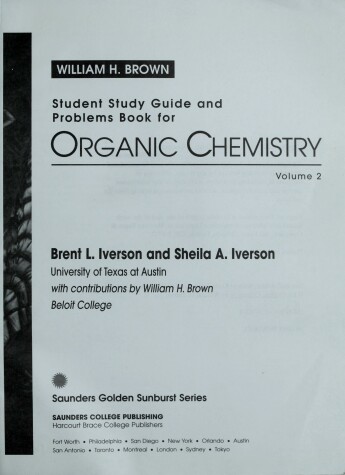 Book cover for Organic Chemistry