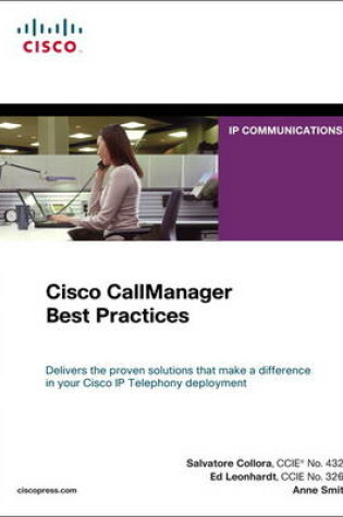 Cover of Cisco CallManager Best Practices