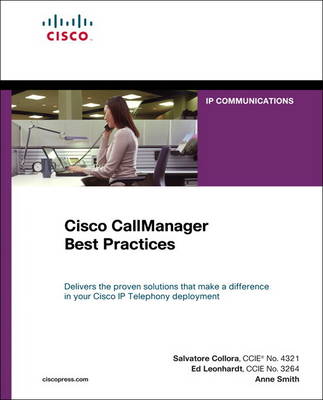 Cover of Cisco CallManager Best Practices