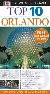 Book cover for DK Eyewitness Top 10 Travel Guide: Orlando