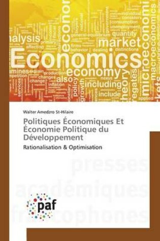 Cover of Politiques Economiques Et Economie Politique Du Developpement