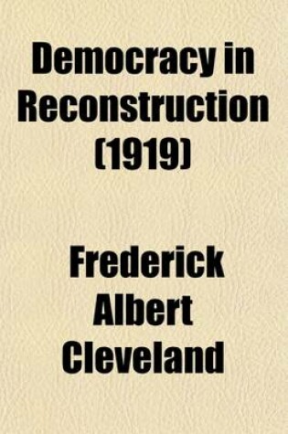 Cover of Democracy in Reconstruction